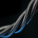 Blavec Cable Raptor braided - Type C to Type C - PD 60W 3A 1 metre black-grey