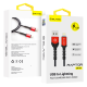 Blavec Cable Raptor braided - USB to Lightning - 1,5A 2 metres (CRA-UL15BR20) black-red