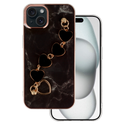 Trend Case for Iphone 15 Plus design 6 black Trend Case for Iphone 15 Plus design 6 black