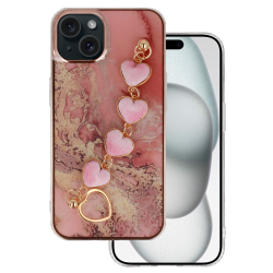 Trend Case for Iphone 15 design 6 pink Trend Case for Iphone 15 design 6 pink