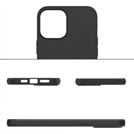 Back Case MATT for SAMSUNG GALAXY A25 5G Black