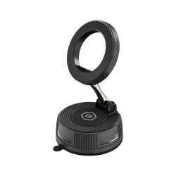 Blavec Car holder BHV-03 magnetic vacuum with gel to windshield / dashboard (BHV03-PMB) black Blavec Car holder BHV-03 magnetic vacuum with gel to windshield / dashboard (BHV03-PMB) black