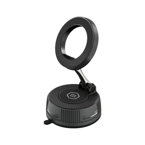 Blavec Car holder BHV-03 magnetic vacuum with gel to windshield / dashboard (BHV03-PMB) black