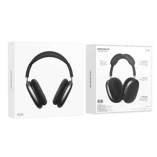 Borofone Headphones BO22 Elegant bluetooth dark grey