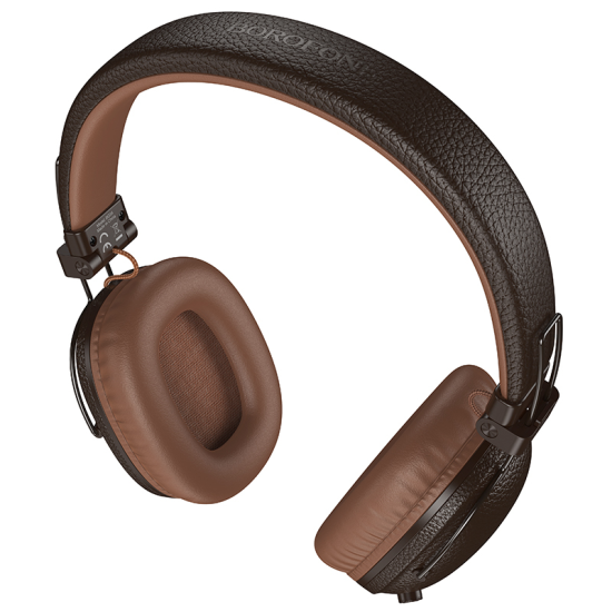 Borofone Headphones BO34 Suenos bluetooth brown