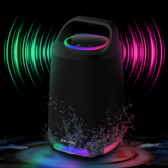 Blavec Portable Bluetooth Speaker TWS WS-01 Karaoke - 160W with microphone (WS01-MB) black