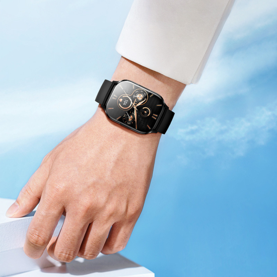 Blavec Smartwatch W-18 Hellia HD AMOLED Voice Call (SWW18-B) black Blavec Smartwatch W-18 Hellia HD AMOLED Voice Call (SWW18-B) black