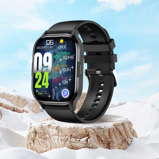 Blavec Smartwatch W-18 Hellia HD AMOLED Voice Call (SWW18-B) black Blavec Smartwatch W-18 Hellia HD AMOLED Voice Call (SWW18-B) black