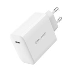 Blavec Wall charger Type C - PD QC 65W 3A with Type C to Type C cable (TCBC8G4-CW653A+CC) white