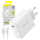 Blavec Wall charger Type C - PD QC 65W 3A with Type C to Type C cable (TCBC8G4-CW653A+CC) white