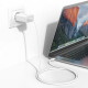 Blavec Wall charger Type C - PD QC 65W 3A with Type C to Type C cable (TCBC8G4-CW653A+CC) white