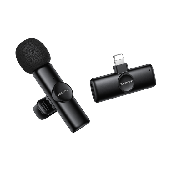 Borofone Lavalier wireless microphone BFK16 Winner Lightning black