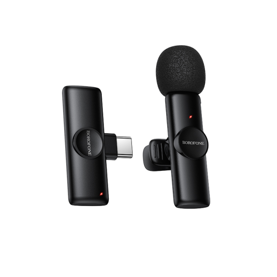 Borofone Lavalier wireless microphone BFK16 Winner Type C black