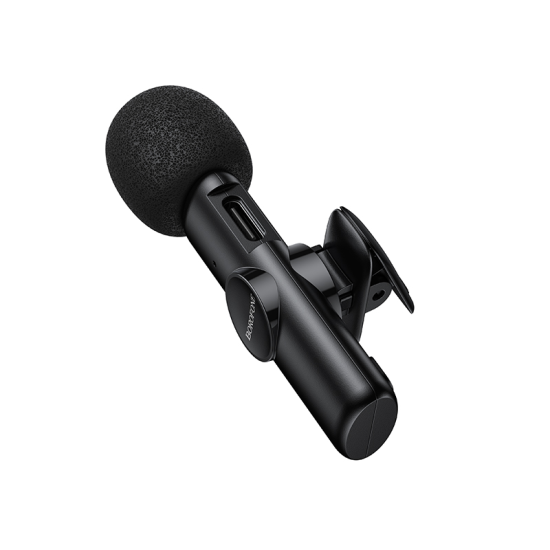 Borofone Lavalier wireless microphone BFK16 Winner Type C black