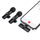 Borofone Lavalier wireless microphone BFK16A Winner Lightning black - 2 pieces