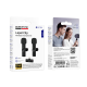 Borofone Lavalier wireless microphone BFK16A Winner Lightning black - 2 pieces