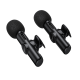 Borofone Lavalier wireless microphone BFK16A Winner Type C black - 2 pieces