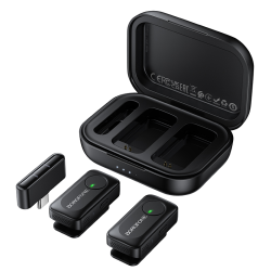 Borofone Lavalier wireless microphone BFK17 Lemai Type C black - 2 pieces