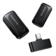 Borofone Lavalier wireless microphone BFK17 Lemai Type C black - 2 pieces