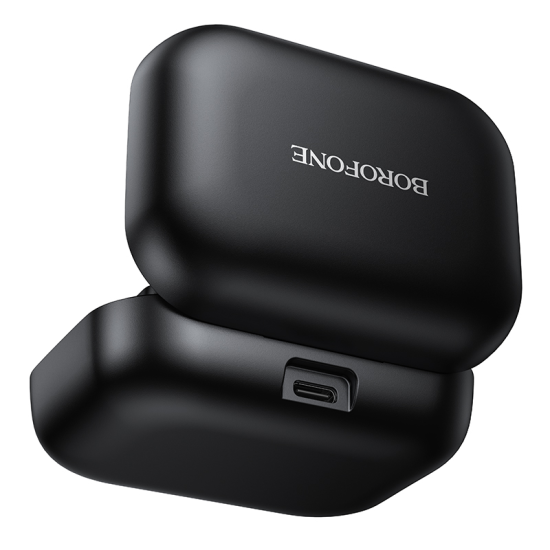 Borofone Lavalier wireless microphone BFK17 Lemai Type C black - 2 pieces