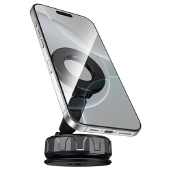 Borofone Car holder BH140 Gloria vacuum, magnetic to windshield black Borofone Car holder BH140 Gloria vacuum, magnetic to windshield black