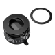 Borofone Car holder BH140 Gloria vacuum, magnetic to windshield black