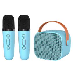 Blavec Ηχείο Karaoke με Ασύρματα Μικρόφωνα WS-07 Μπλε