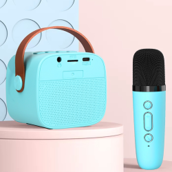 Blavec Ηχείο Karaoke με Ασύρματα Μικρόφωνα WS-07 Μπλε