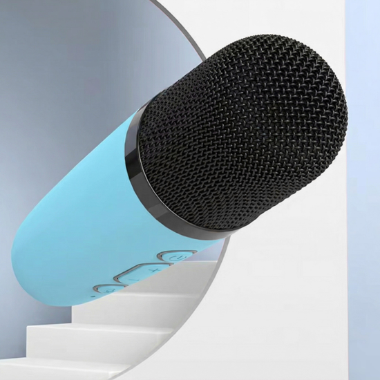Blavec Ηχείο Karaoke με Ασύρματα Μικρόφωνα WS-07 Μπλε