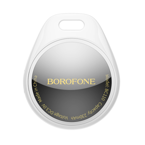 Borofone BC110 Apple Find My & Google Find Hub Λευκό