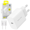 Blavec Wall charger BC-7 GaN4 - Type C - PD QC 45W 3A with Type C to Type C cable  white