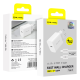 Blavec Wall charger BC-7 GaN4 - Type C - PD QC 45W 3A with Type C to Type C cable  white