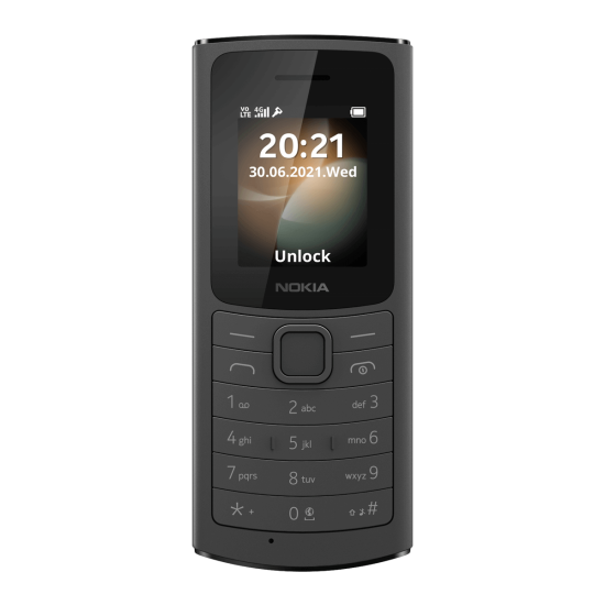 Nokia 110 Dual 4G Μαύρο