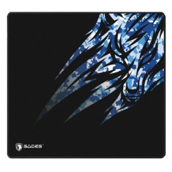 Sades Gaming Mouse Pad Hailstorm, rubber base, 450 x 400mm Μαύρο