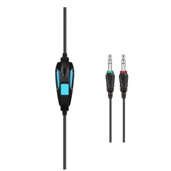 Sades Gaming Headset TPower με 40mm ακουστικά, Μπλε