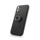 Back Case Silicon Ring iPhone 11 Μαύρο