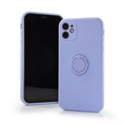 Back Case Silicon Ring iPhone 11 Μωβ