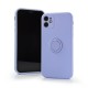 Back Case Silicon Ring iPhone 12 Μωβ Back Case Silicon Ring iPhone 12 Μωβ