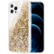 Back Case Liquid Sparkle TPU iPhone 12 Pro Max 6.7' Χρυσό
