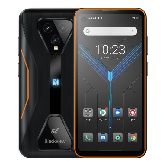 Blackview BL5000 5G 128GB / 8GB RAM DS GR (Ελληνικής Αντιπροσωπείας) Μαύρο / Πορτοκαλί