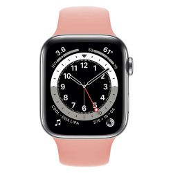 Rockrose band σιλικόνης Rough Jade για Apple Watch 42/44mm, Ροζ Rockrose band σιλικόνης Rough Jade για Apple Watch 42/44mm, Ροζ