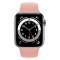 Rockrose band σιλικόνης Rough Jade για Apple Watch 42/44mm, Ροζ