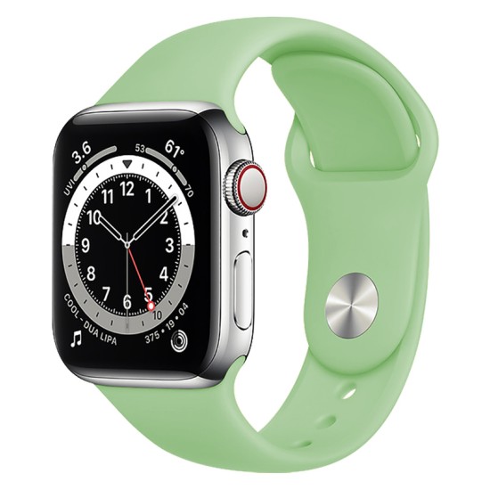 Rockrose band σιλικόνης Rough Jade για Apple Watch 42/44mm, mInt