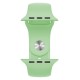 Rockrose band σιλικόνης Rough Jade για Apple Watch 42/44mm, mInt