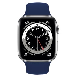 Rockrose band σιλικόνης Rough Jade για Apple Watch 42/44mm, Μπλε Rockrose band σιλικόνης Rough Jade για Apple Watch 42/44mm, Μπλε