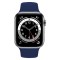 Rockrose band σιλικόνης Rough Jade για Apple Watch 42/44mm, Μπλε