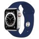 Rockrose band σιλικόνης Rough Jade για Apple Watch 42/44mm, Μπλε