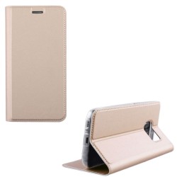 IDOL 1991 ΘΗΚΗ HUAWEI Y6 2017 PRIME MAGNET BOOK STAND ΧΡΥΣΟ