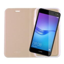 IDOL 1991 ΘΗΚΗ HUAWEI Y6 2017 PRIME MAGNET BOOK STAND ΧΡΥΣΟ