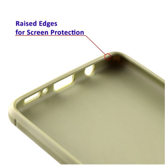 Volte-Tel Θήκη Samsung A21s A217 6.5" Carbon Rugged Camera Protective Πράσινο